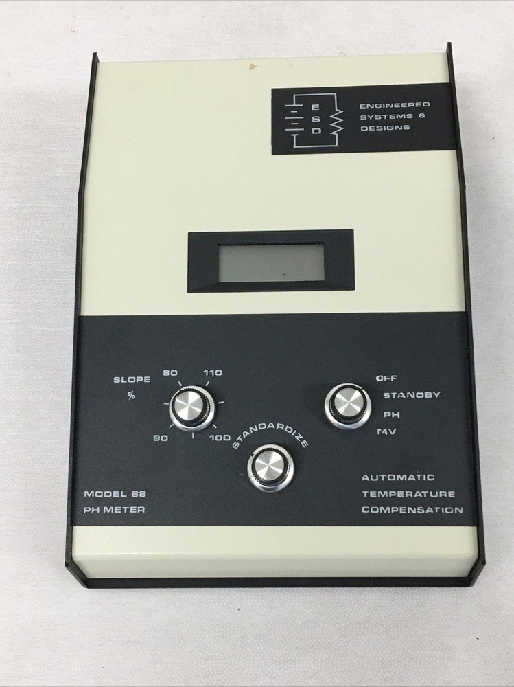 Engineered Systems & Designs PH Meter 68 Automatic Temperature Compensation