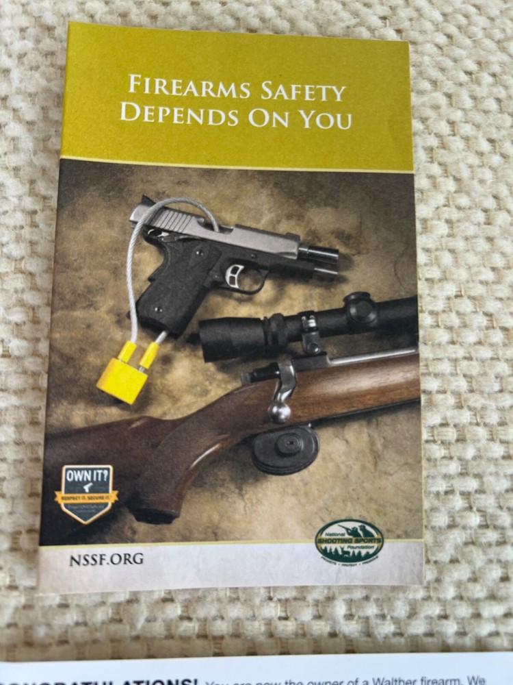 Walther PPSM2 Pistol Manual