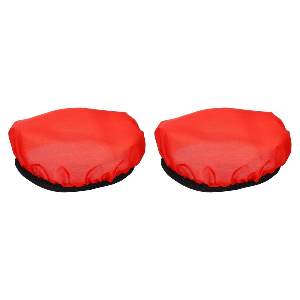 7" 18cm soft diffuser lamp cover, 2pcs diffuser cloth, red