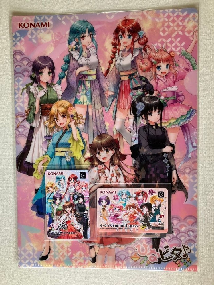 Hinabita E-Amusement Pass Clear File Set