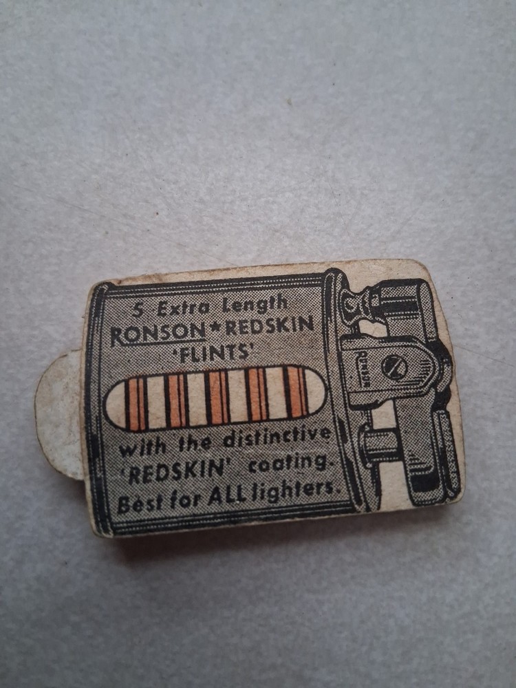 (3) Vintage WWII Era Ronson "Five Flinter" Lighter Flint Containers Empty