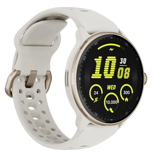 R3 GPS Smartwatch (White/Gold)