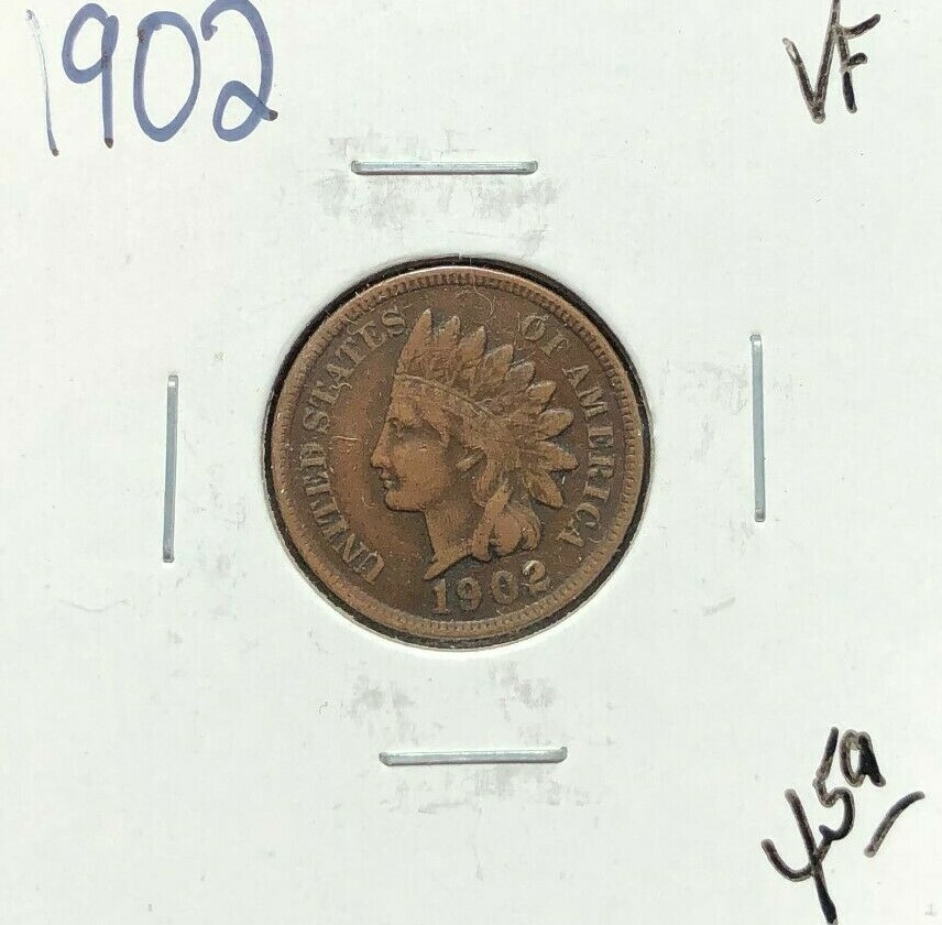 1902 INDIAN HEAD CENT~ VF ~NICE COIN~