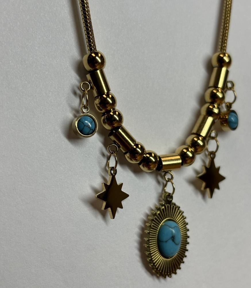 Gold DIY Egypt Eye Necklace