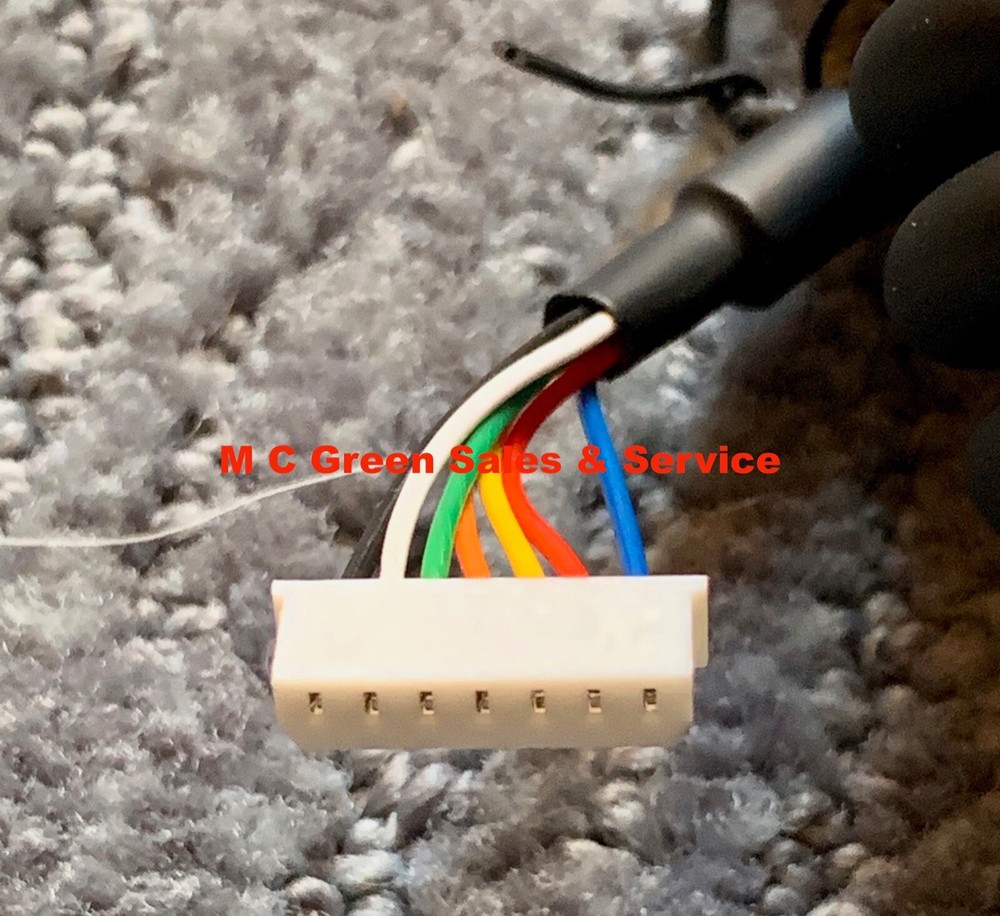 WESTERN CAB COMMAND SNOW PLOW 6 PIN STRAIGHT BLADE HANDHELD CONTROLLER CORD