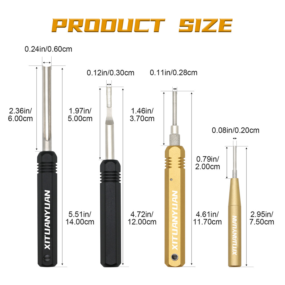 Extractor Tool Solid Contact Extraction Tools Removal TE/AMP /HARTING D SUB /HAN