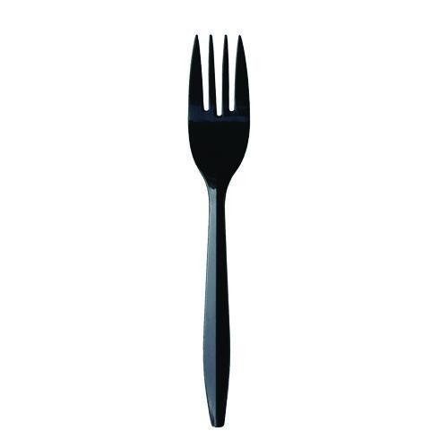 Boardwalk Wrapped Polypropylene Cutlery, Fork, Plastic, Black, 2,000/Carton