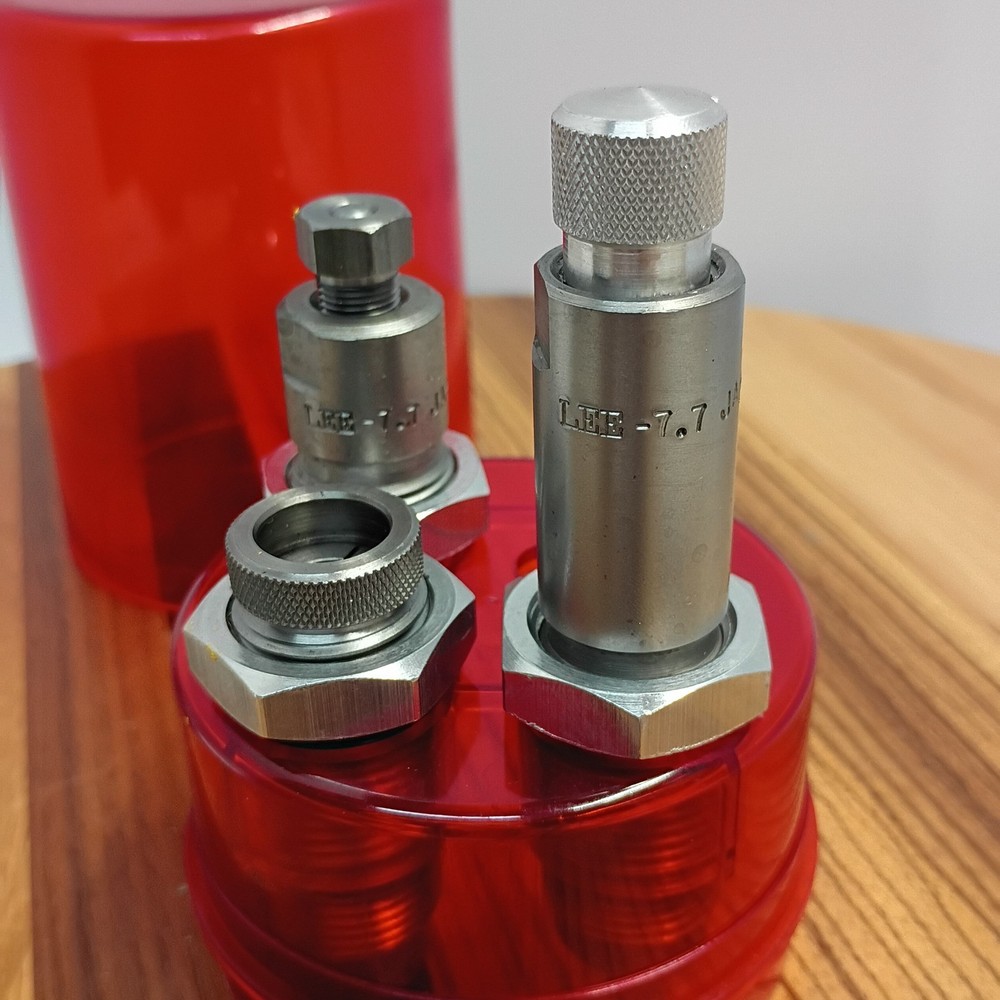 Lee Reloading Die 7.7 Japanese Caliber 3-piece Hand Loading