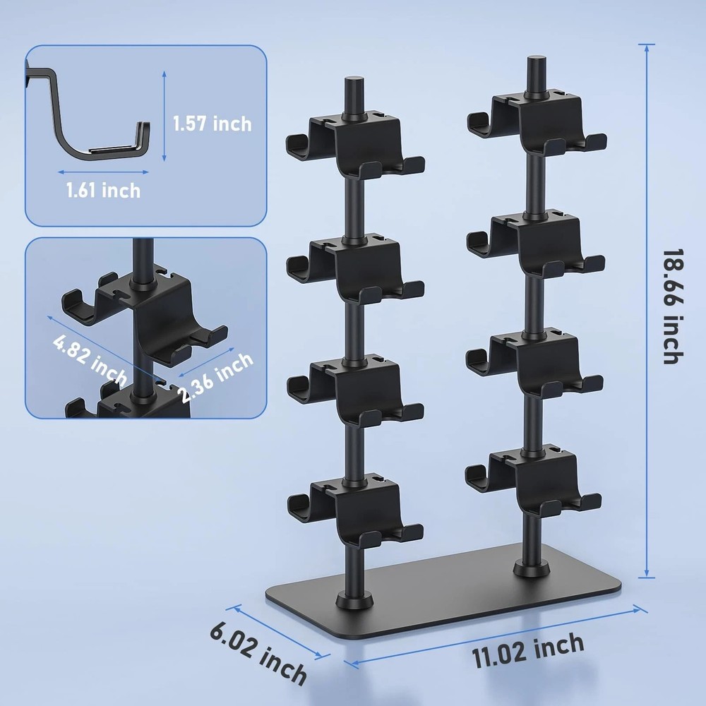Controller Holder for 16 Xbox PS5 PS4 Gaming Controller, Video Game Controlle...