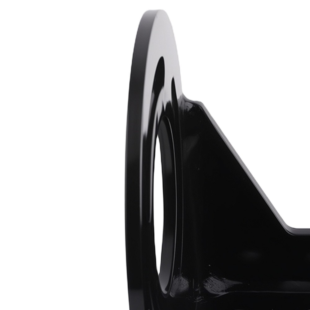 Trailer Jack Support Bracket Kit for A-Frame 3-Bolt Pattern Steel Black