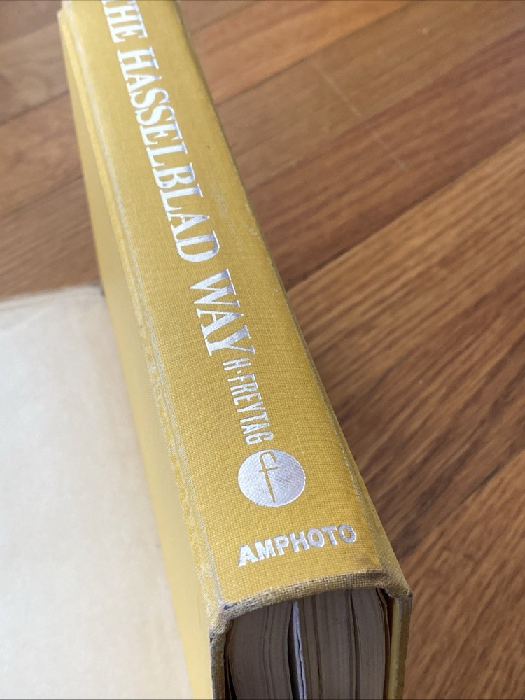1970 3rd Edition The Hasselblad Way Freytag Camera Book