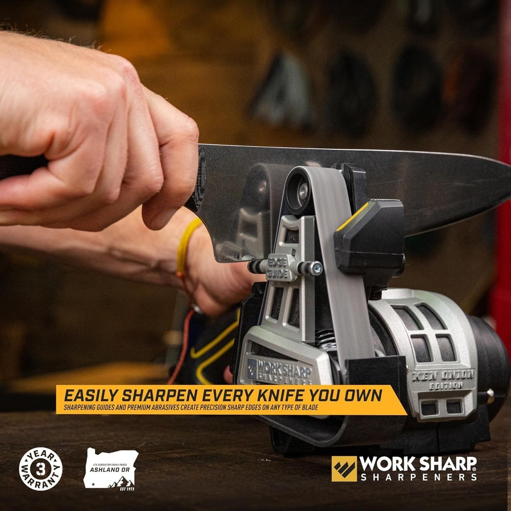 Knife Sharpener Tool Professional Adjustable Sharpening System for Knives Sci...