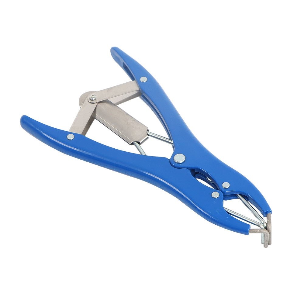 Elastrator Castration Plier W/ 100 Rubber Rings Applicator Castrator Ring Green