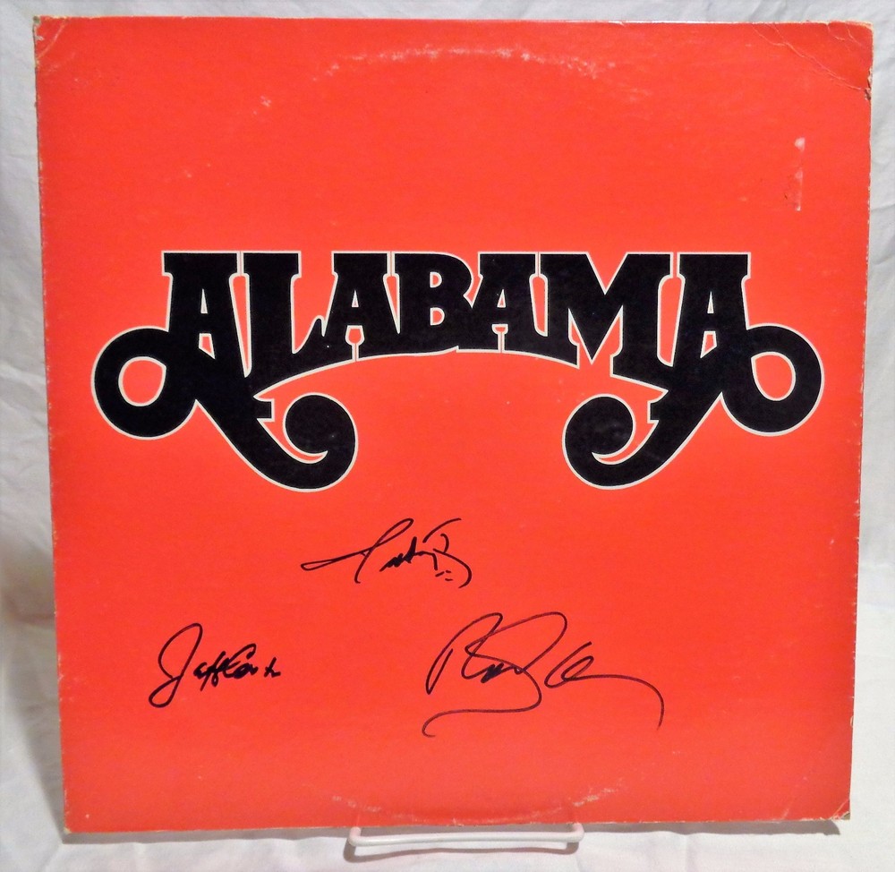 Alabama Group Signed Autographed Album C