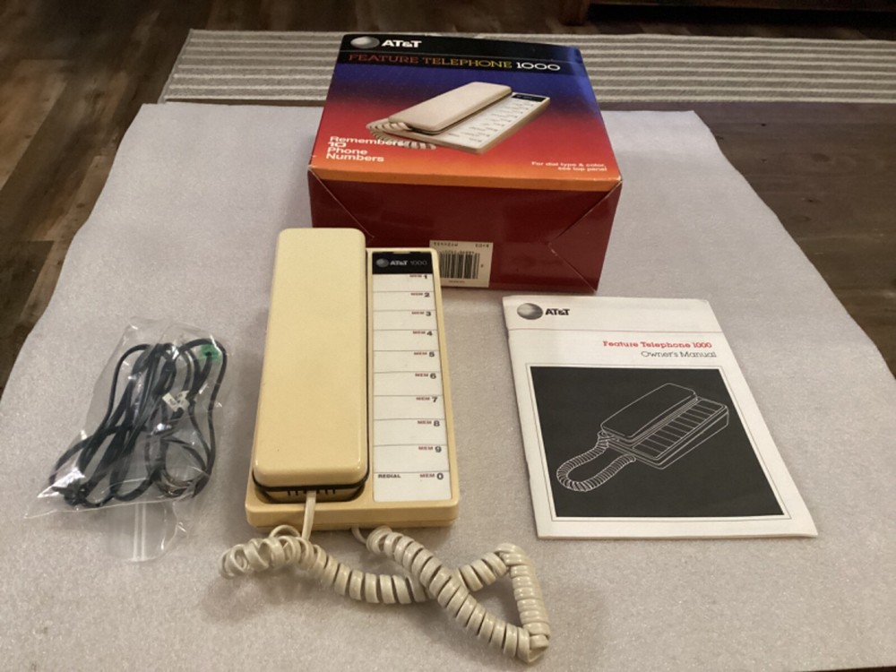 AT&T FEATURE TELEPHONE 1000 TESTED WORKS