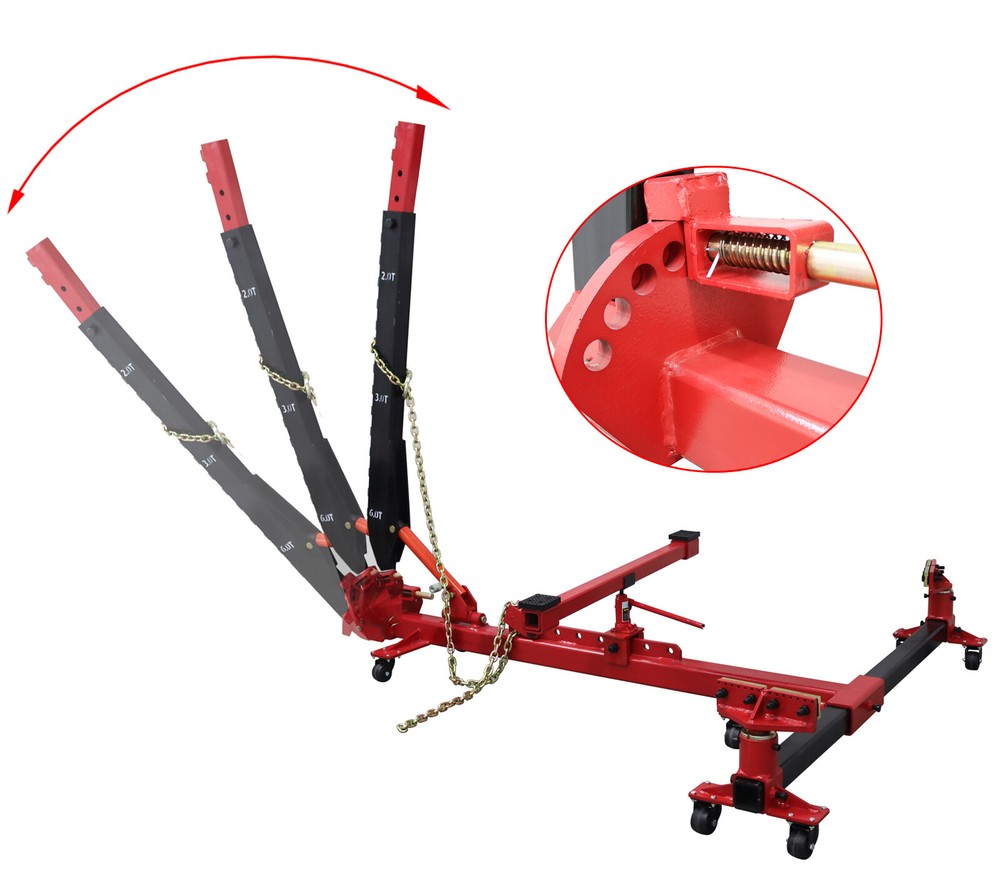 Auto Body Frame Puller Straightener Car Frame Machine 6600lbs Loading Capacity