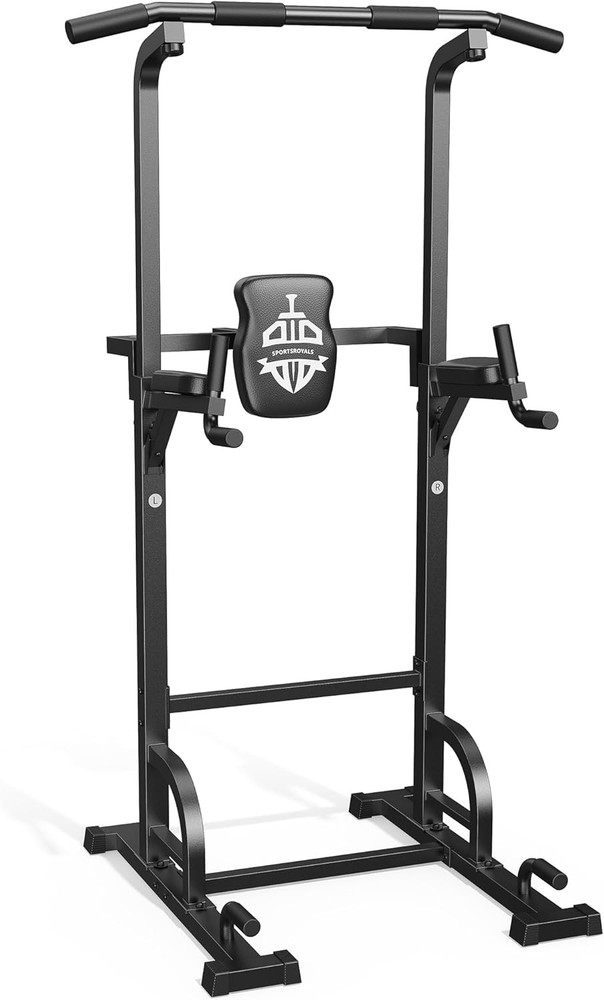 Pull-up/parallel bar machine, 450 lbs stable weight capacity.