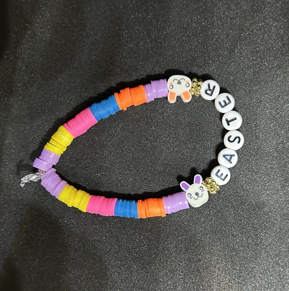 Easter (Happy Easter) Heishi Bracelet
