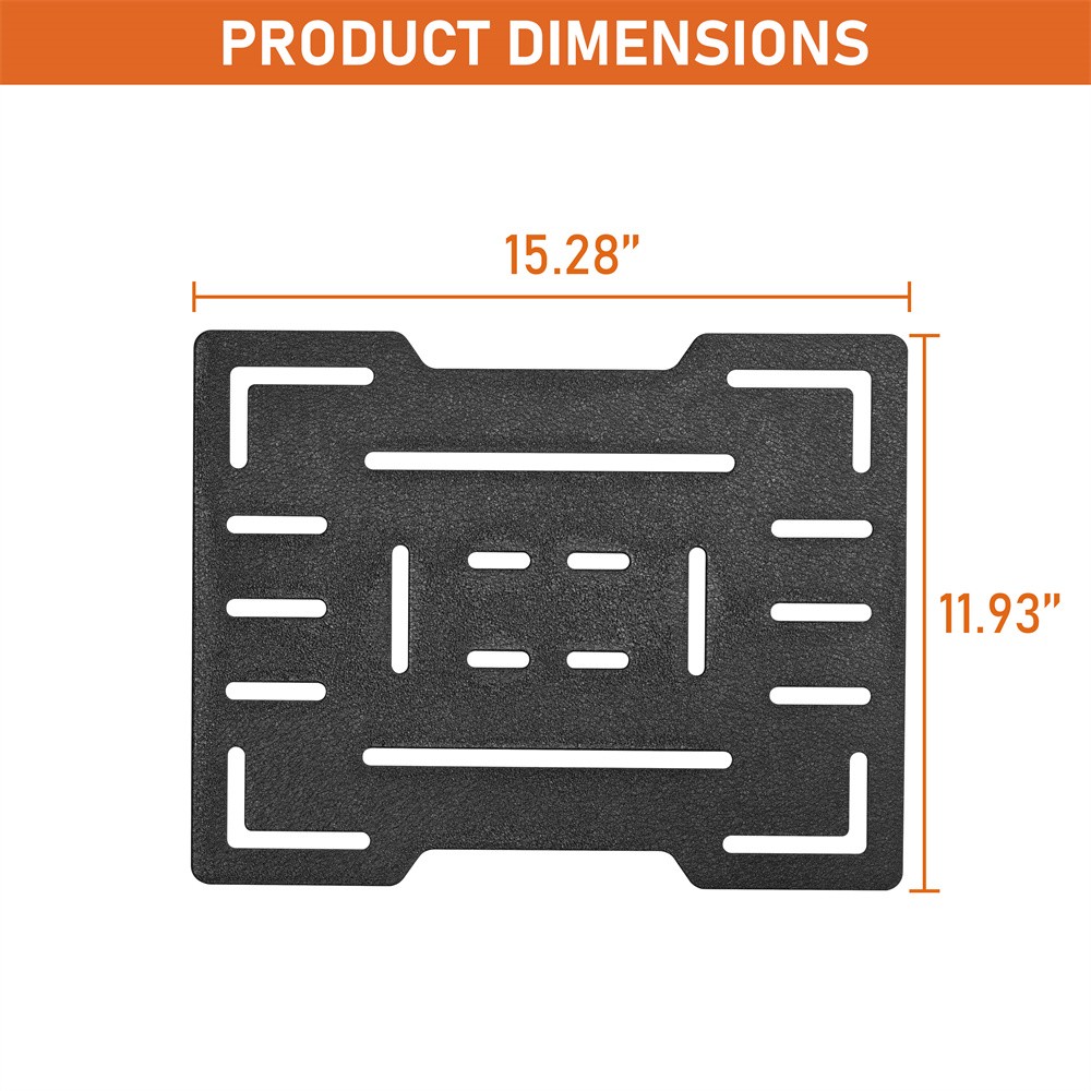 Roof Rack Accessory Mounting Panel Luggage Rack Mount Bracket For Fuel Container
