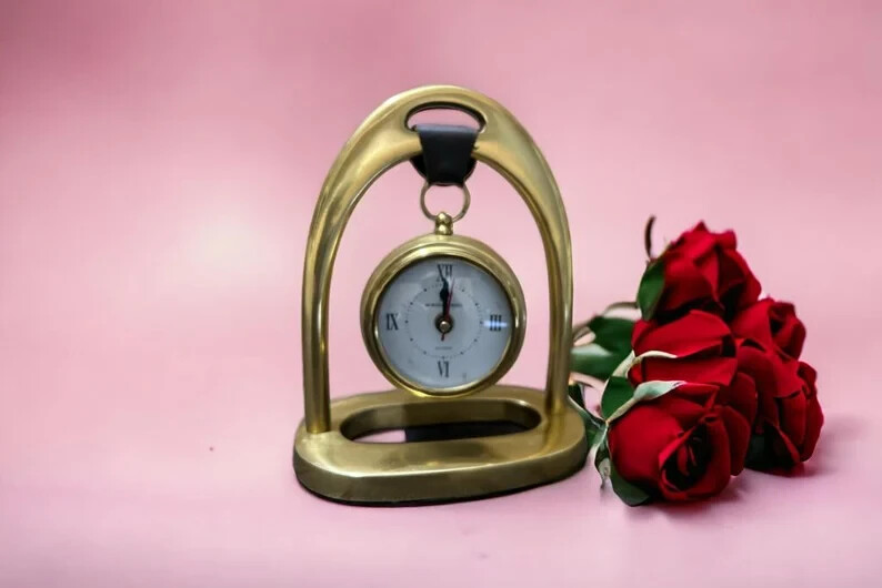 Desk Clock Table Clock Office Clock Small Desk Clock Table Clock Father Gift
