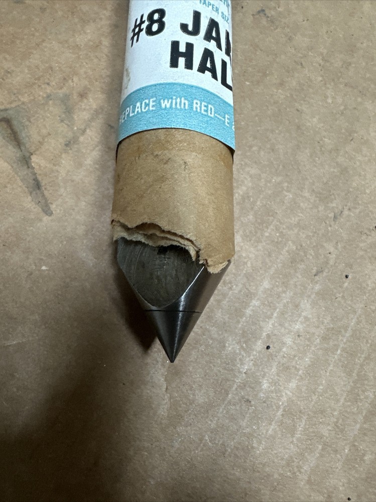 Ready Tool Co. New #8 Jarno Half Carbide Insert Half Center