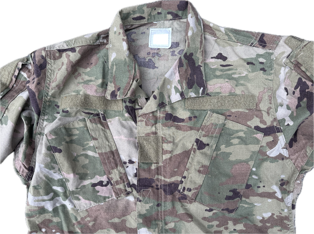 US Army Combat Multicam Fr Acu Defender Ocp Combat Jacket Medium Short