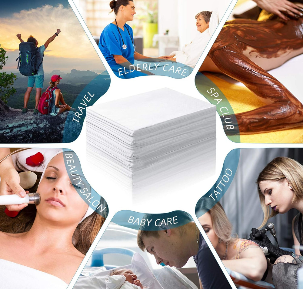 20 fundas desechables para cama de spa