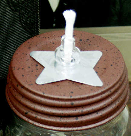 Galvanized Star Toppers | 120 Pieces