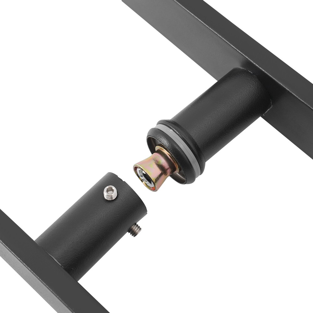 Double Sided Stainless Steel Door Handle black H Shape Door Pull Handle