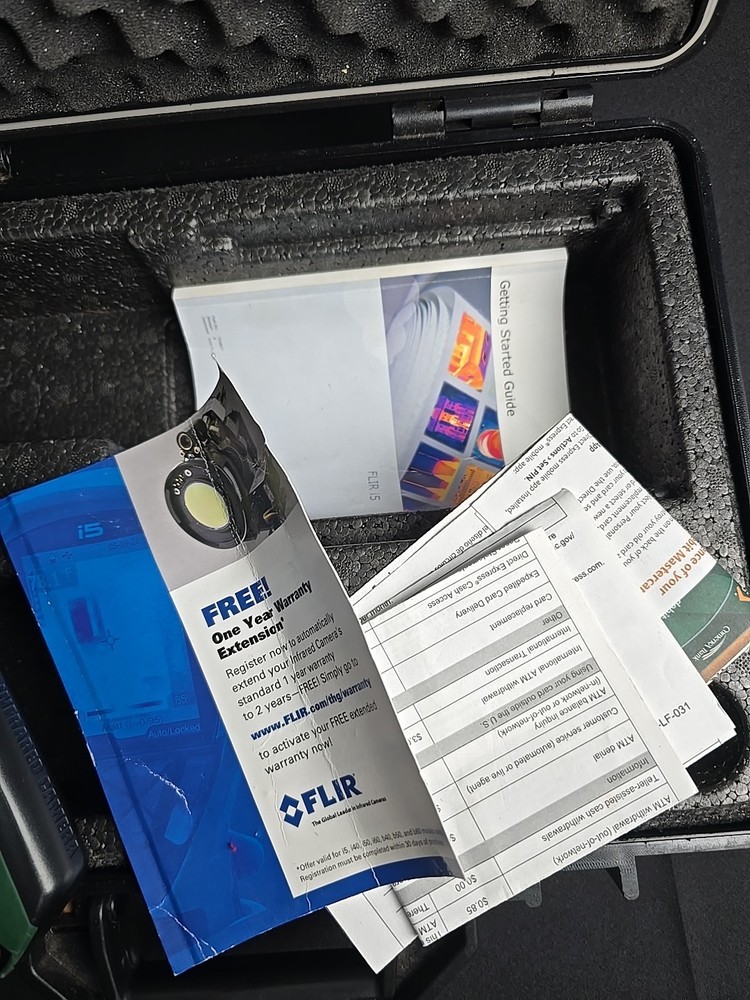 Flir Extech i5 Thermal Infrared Camera w/ Hard Shell Case