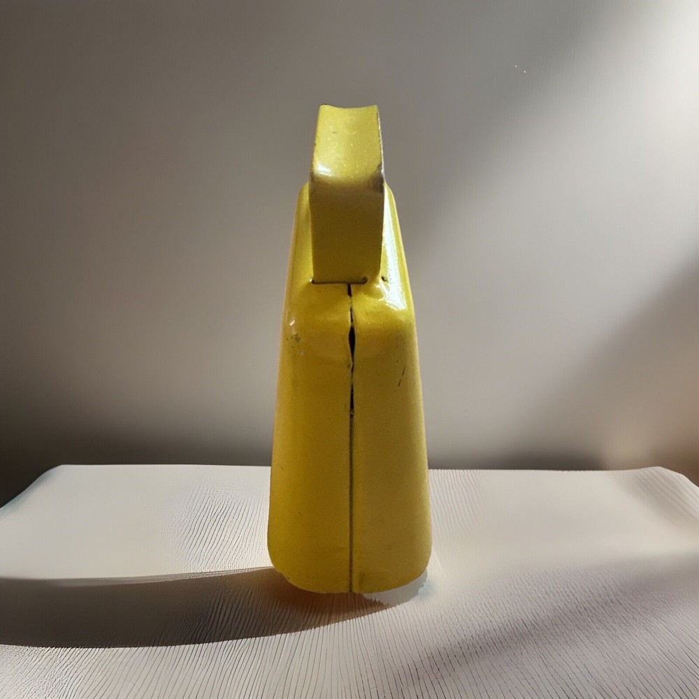 Metal “ 0” Yellow Hand Held Bell
