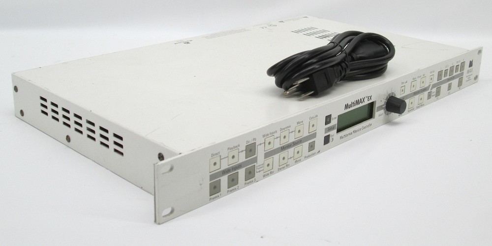 MAX MartinSound Multi Max EX Multiformat Monitor Controller MultiMax-EX