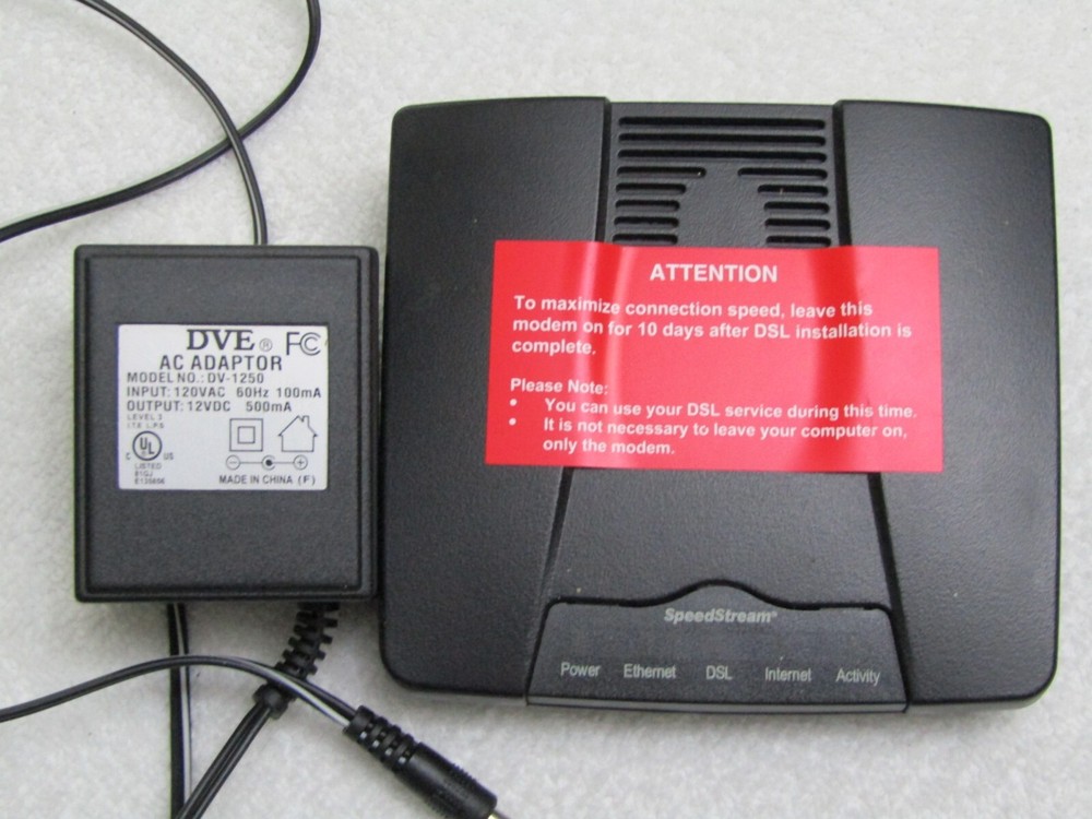 Siemens SpeedStream 4100 Ethernet ADSL Modem
