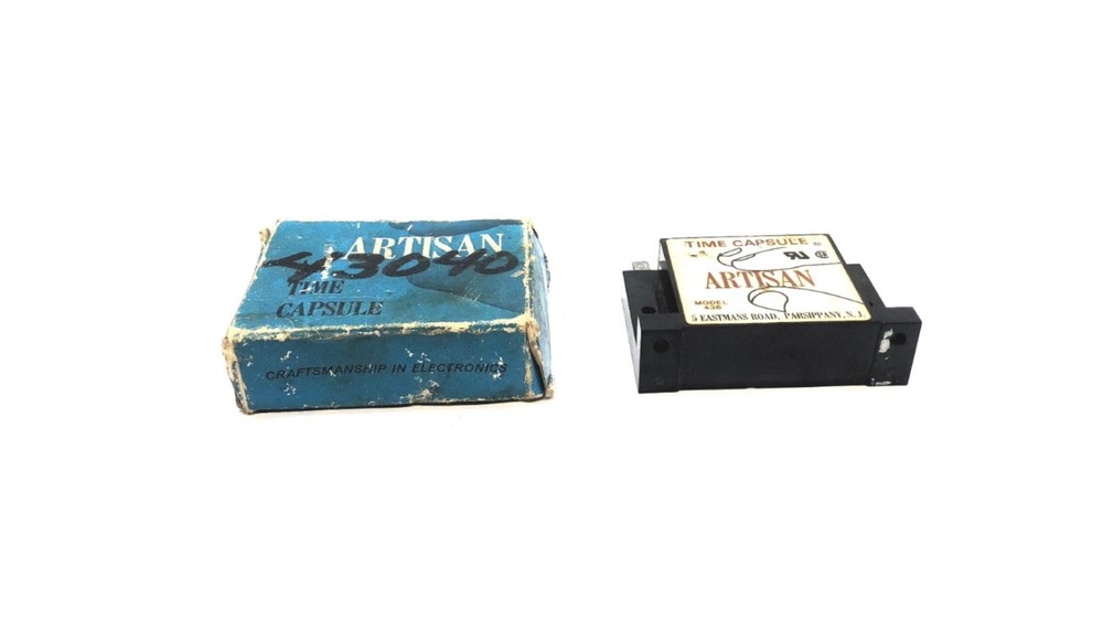 Artisan Time Capsule Solid State Time Relay 438D-F-0.2 USED