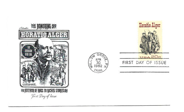 2010  Horatio Alger Artmaster FDC