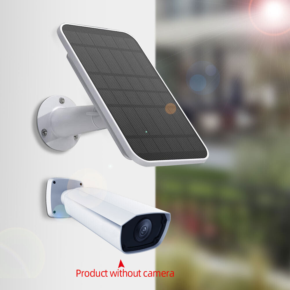 4W Solar Panel Mount Bracket Power Cable Kit for Eufy Eufycam Cam E/2C/E/2 Pro