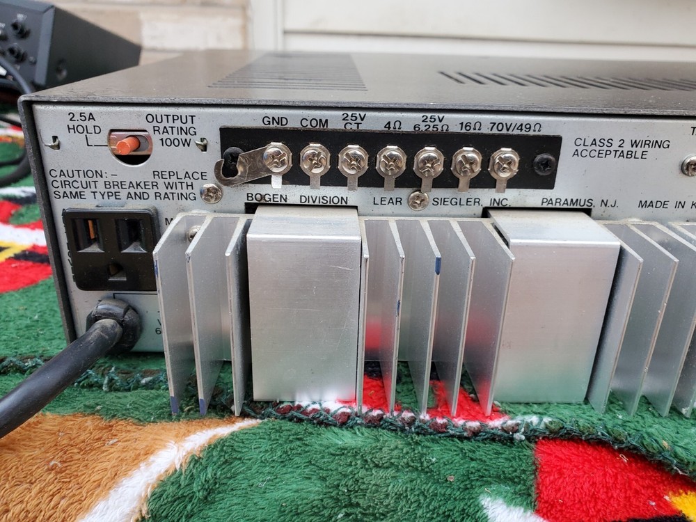 Vintage-Bogen-C-100B 100-Watt-PA-Amplifier