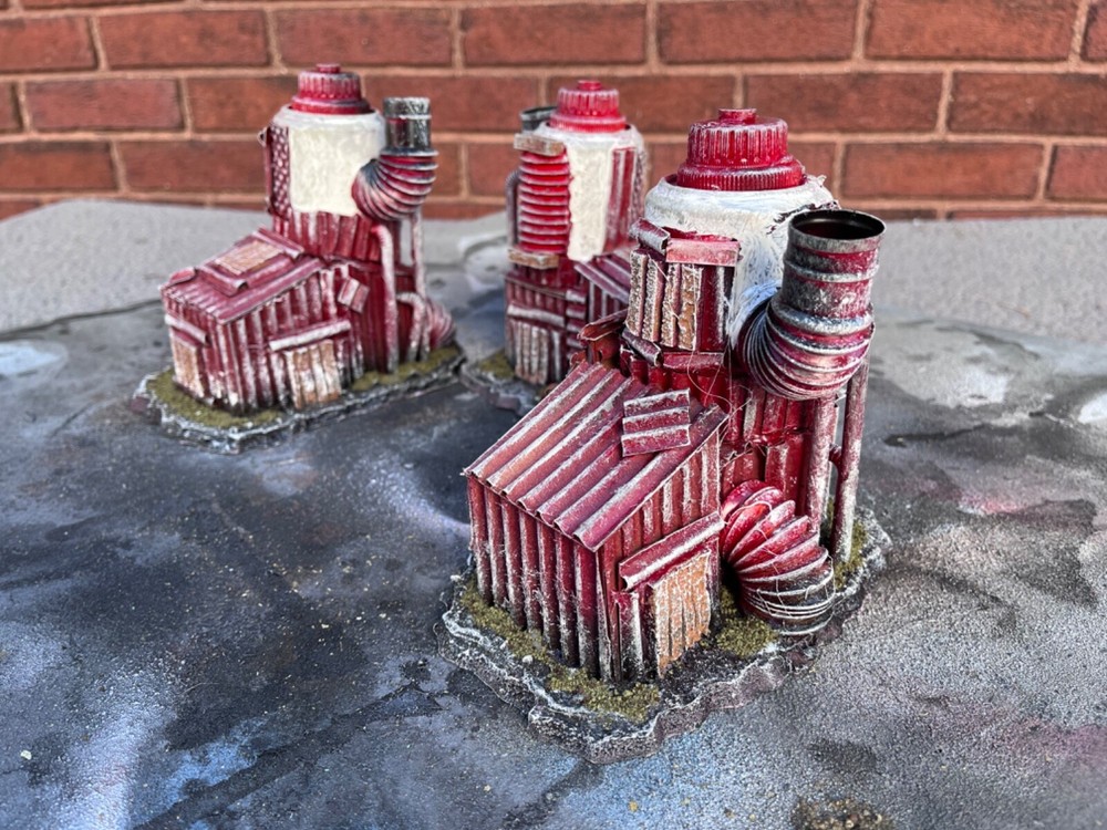 Sci-Fi Terrain pieces 26 – Tabletop Gaming scratch built.