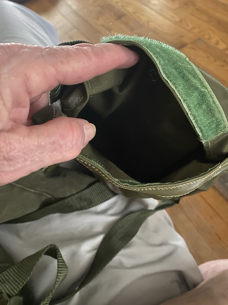 Chinese Military Rubberized First Aid Bag ( Empty) Preowned