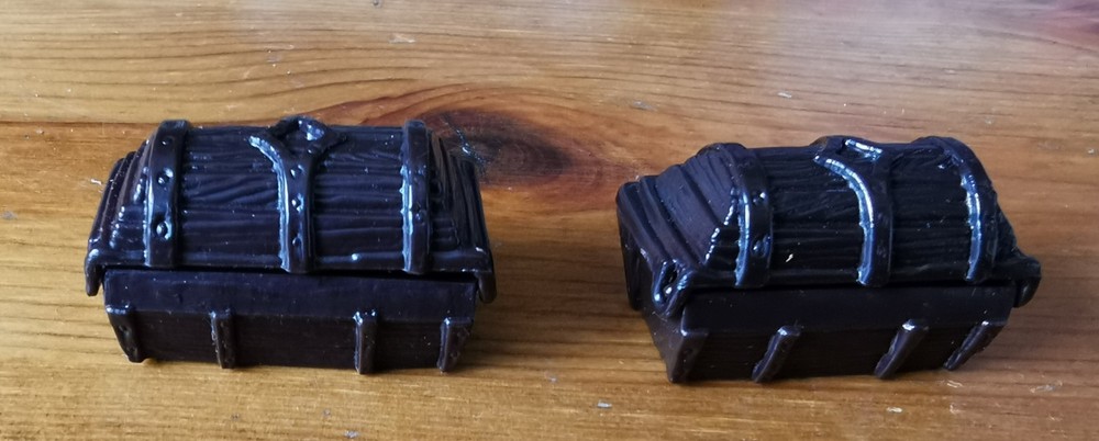 Dark World Game 2 X Treasure Chests Waddingtons 1992