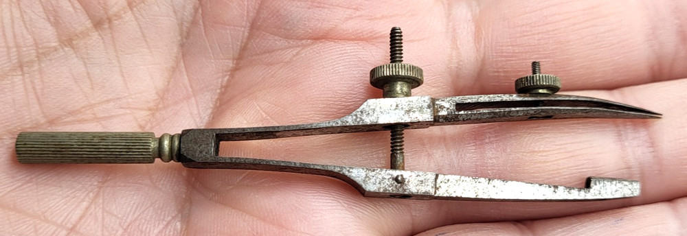 Drop Bow Pen Divider Compass Tool Vintage