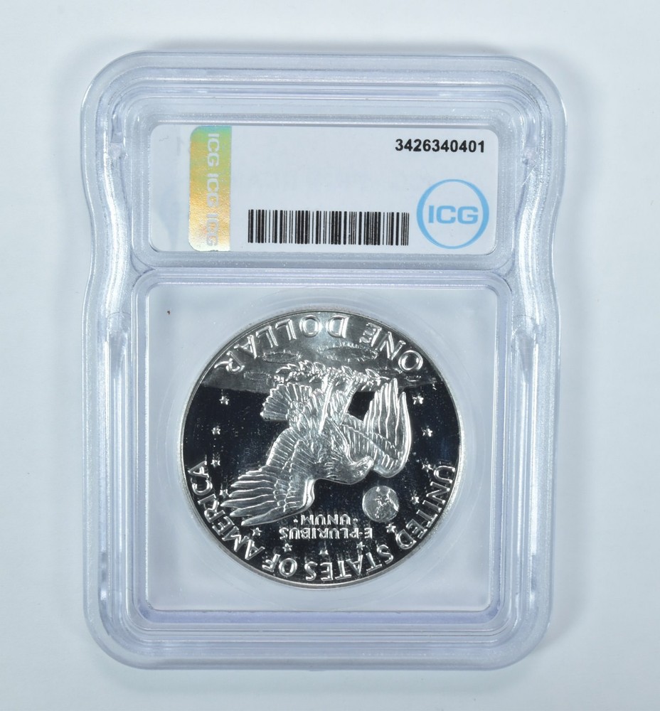 1973-S Eisenhower $1 Silver PR70 DCAM ICG