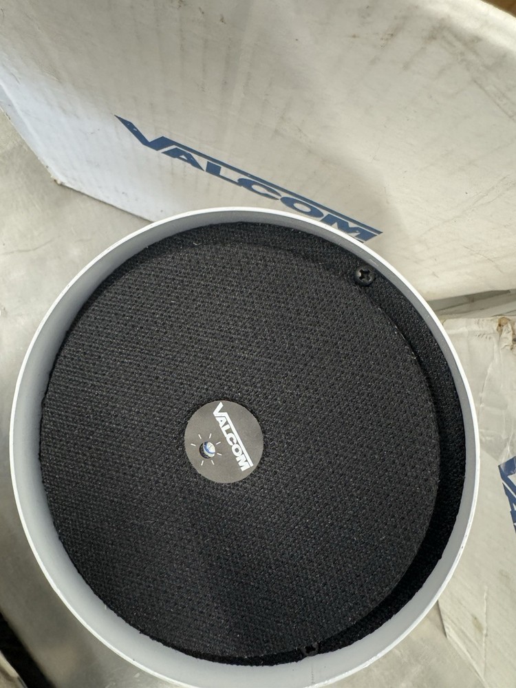 Valcom V-1015B-W White Pendant Speaker