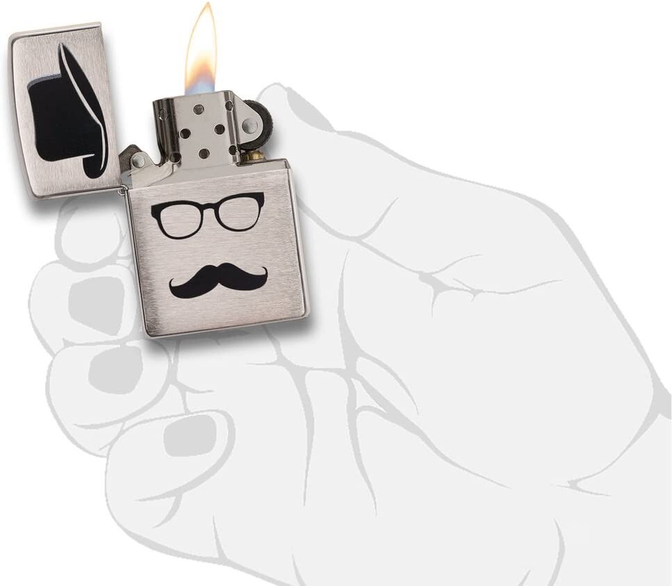 Zippo 28648 Invisible Man Brushed Chrome