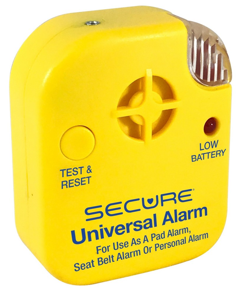 Secure Long Term Bed Exit Patient Alarm Set for Fall & Wandering Prevention