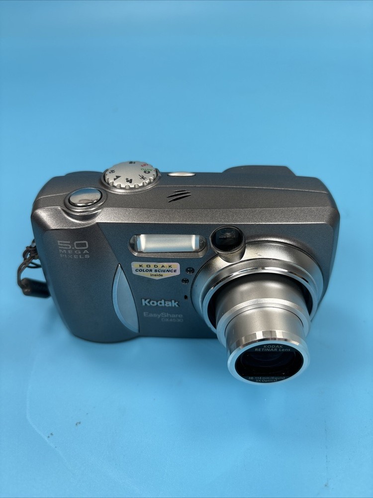 Kodak Easy Share DX4530 5.0MP Digital Camera With Charging Dock Tested Works