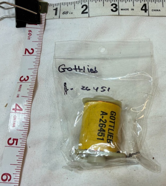 1 Gottlieb Replacement Pinball Machine Coil A-26451