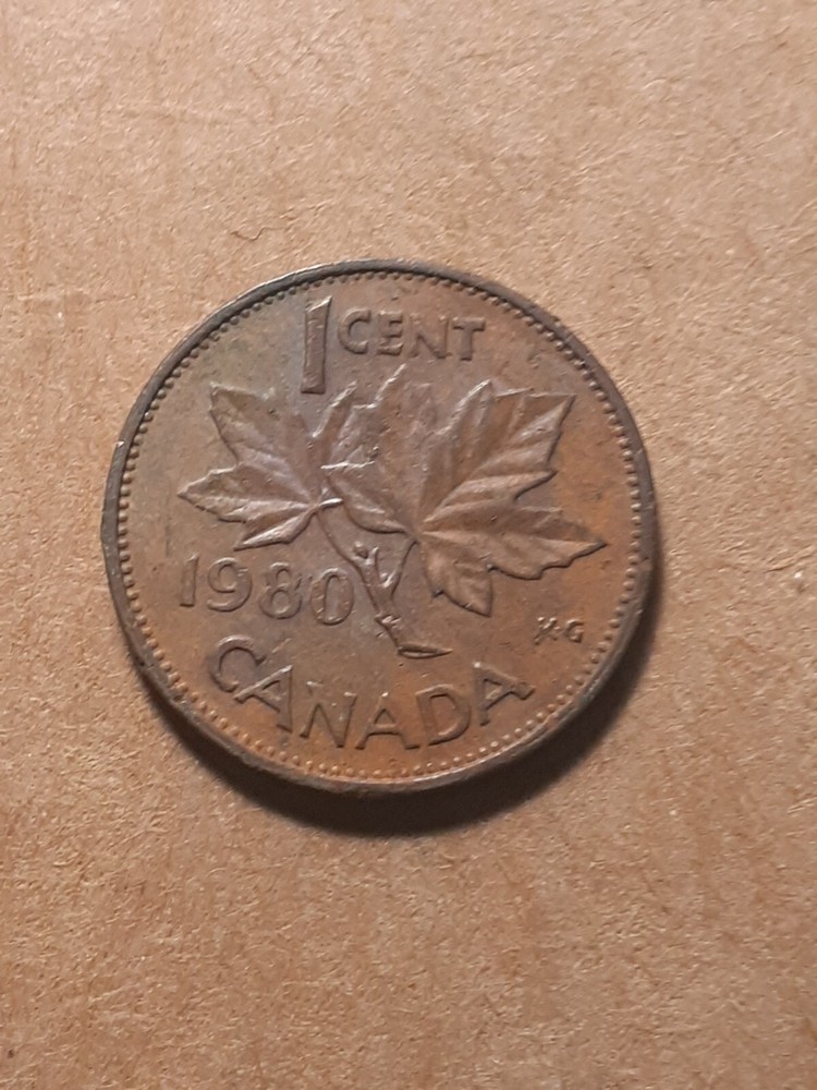 1980 ONE CENT CANADA