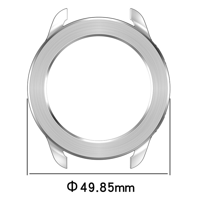For Xiaomi Watch S3 Replacement TPU Frame Protector Bumper Shockproof Case Cover