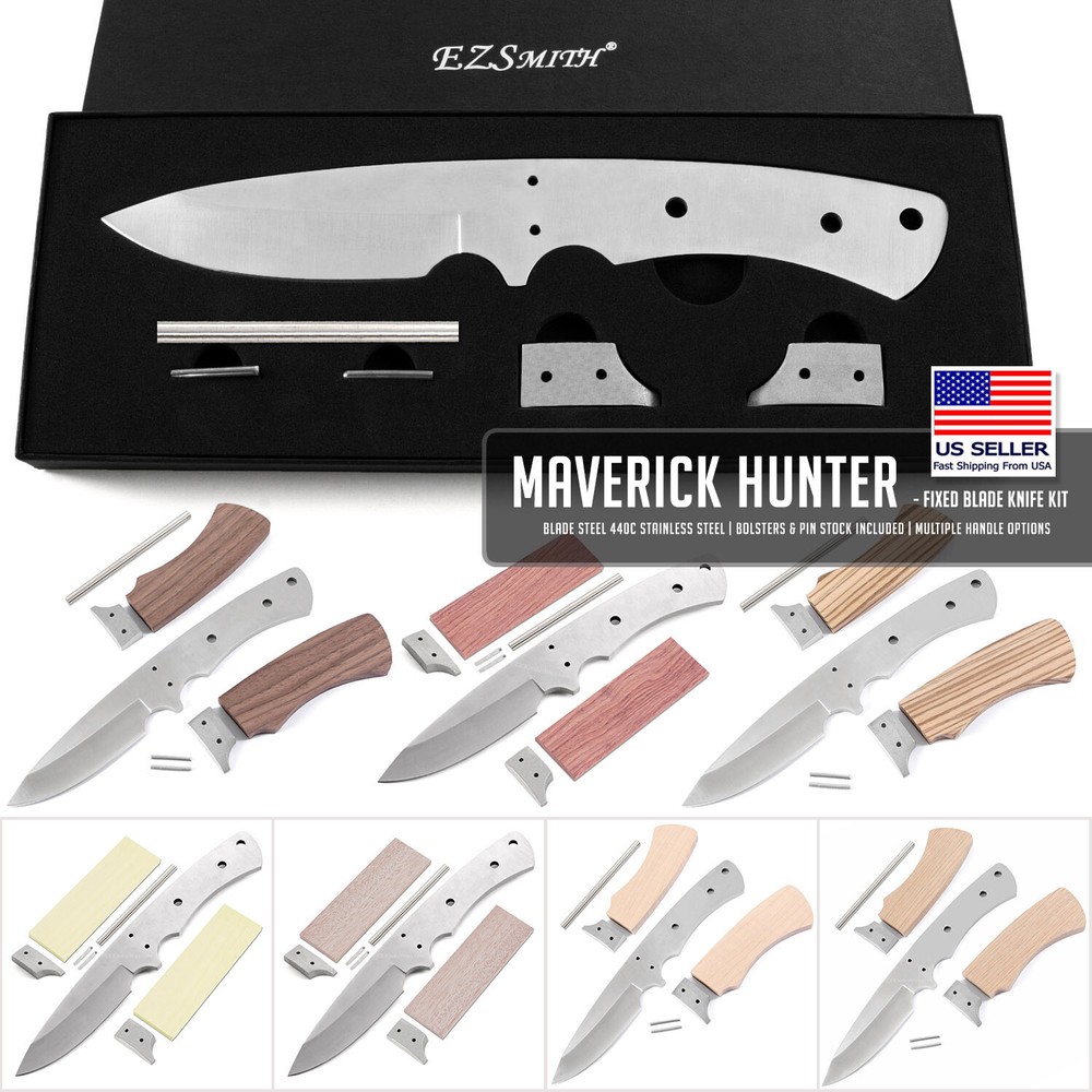 Maverick Hunter - DIY Knife Making Kit - USA Design